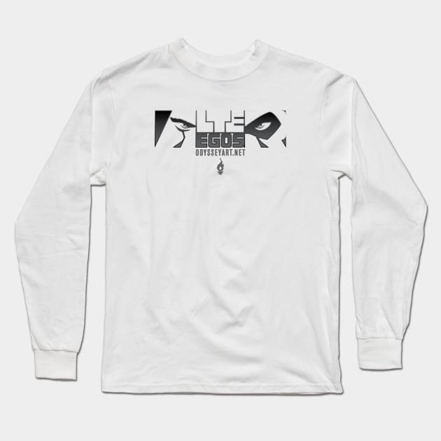 Alter-Egos Series Logo (Light) Long Sleeve T-Shirt by artofbriancroll